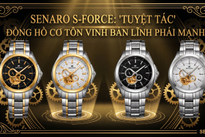 Bóc Tách Sức Hút Senaro S-Force – Tuyệt Tác Đồng Hồ Cơ Tôn Vinh Bản Lĩnh Phái Mạnh